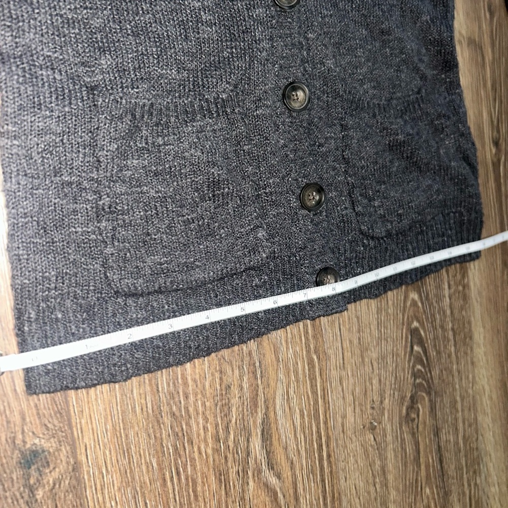 Vintage Abercrombie & Fitch Charcoal Cardigan - Picture 12 of 15